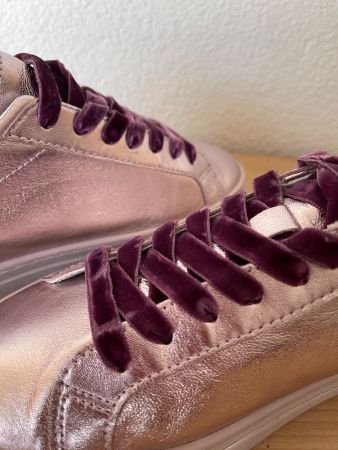 DATE 40 Sneakers Kupfer Rose Echtes Leder/NP 197CHF