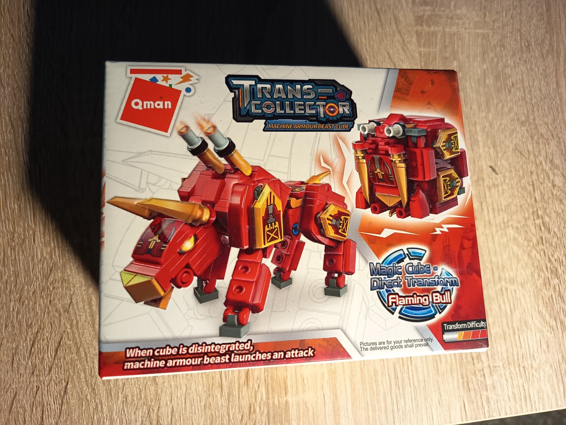 Kit di costruzioni: Qman Trans Collector Magic Cube Flaming Bull neu – Nuovo e nell'imballaggio originale da Fulenbach venduto da ana_tp7h
