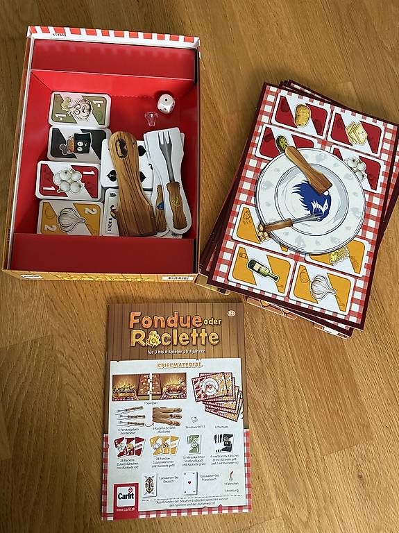 Giochi: Spiel Fondue oder Raclette NEU – Nuovo (secondo la descrizione) da Greifensee venduto da Seq 3