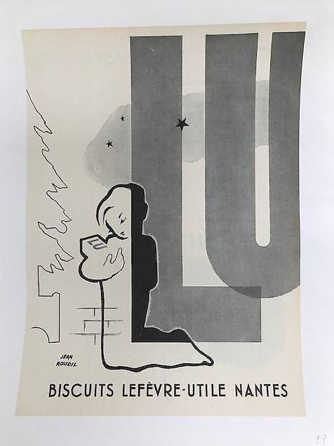 Foto & Immagini: Authentique Affiche Publicité Biscuits LU Lefèvre Utile. – Usato da La Conversion venduto da lar_w99f