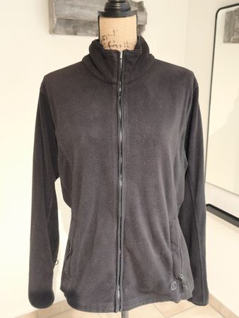 Fleecejace COLONIAL OUTDOOR schwarz Grösse L guter Zustand