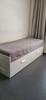 IKEA Tages- Gästebett BRIMNES (ausziehbar) weiss