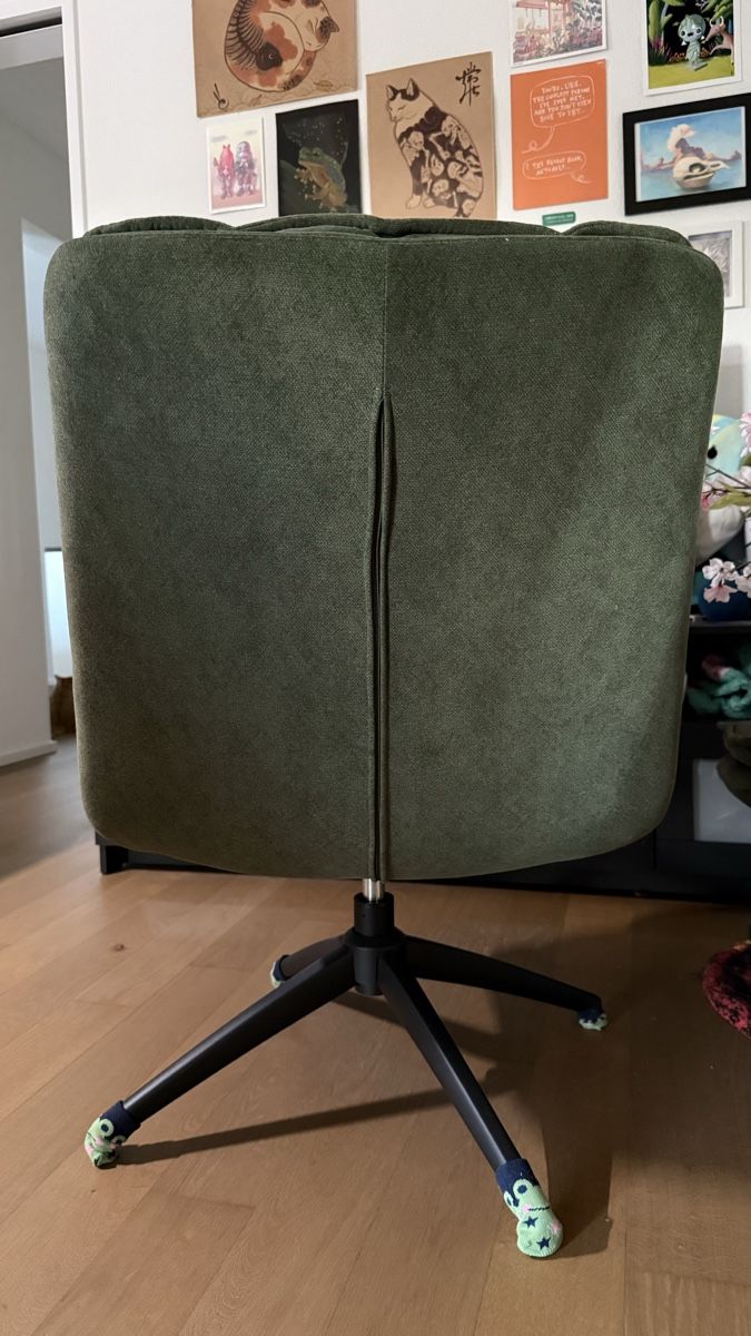 Poltrone: Sessel mit Hocker dunkelgrün, Relaxsessel – Nuovo (secondo la descrizione) da Suhr venduto da smoljacy 4