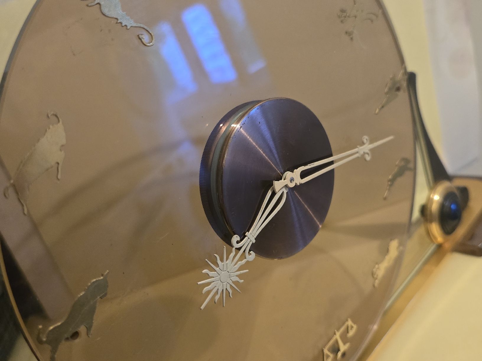 Imhof Orologi da terra & Orologi da parete: Horloge de table Imhof zodiac .. – Usato da Grand-Lancy venduto da Montre-Swiss 4