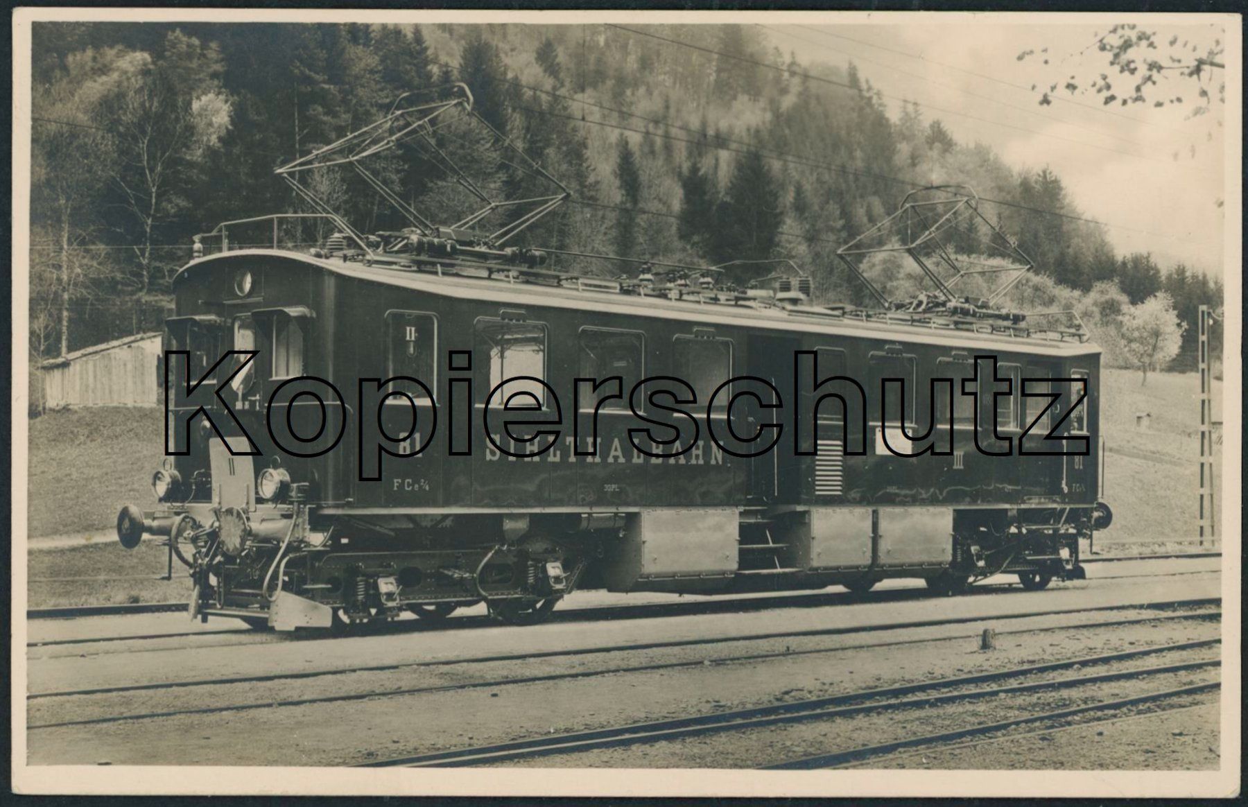 Ansichtskarten: ZH Sihlwald - Bahn SiTB - Horgen – Neu (gemäss Beschreibung) aus Schindellegi von leecollect