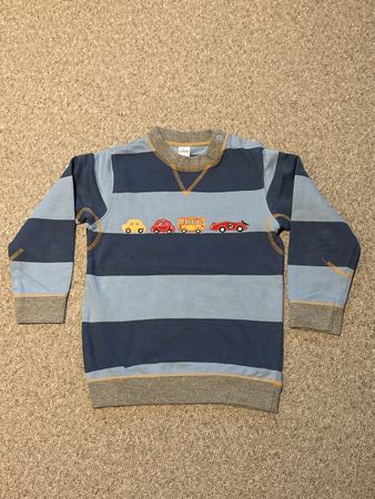 Cooles Sweatshirt  Gr.98 SMILE Boy MIGROS -  FABRIKN
