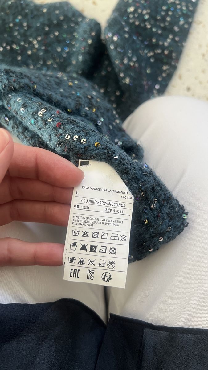Benetton Maglioni & Felpe: Benetton Pullover petrol Gr. 8-9 – Nuovo (secondo la descrizione) da Tagelswangen venduto da Bomu 2