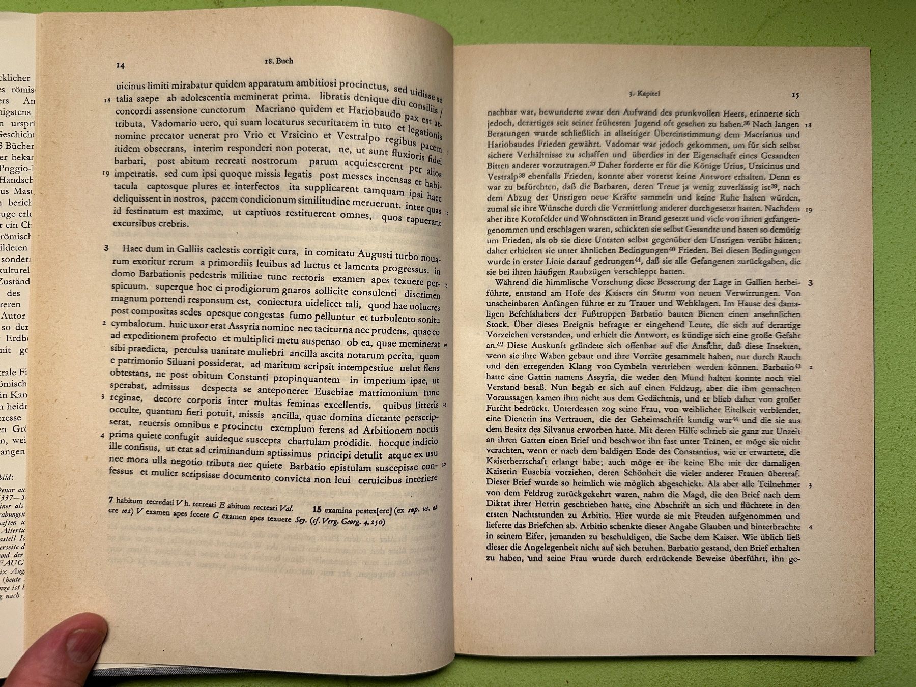 Libri: Ammianus Marcellinus: Römische Geschichte 2 Bde. lat/d – Usato da Zürich venduto da allp 7
