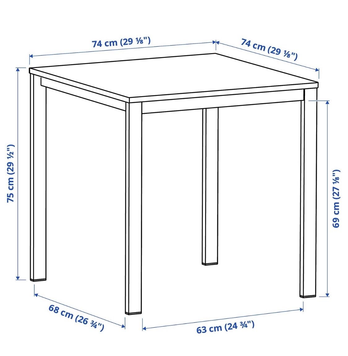 Tische: Ikea table - like new – Gebraucht aus Kloten von 8o7kA 2