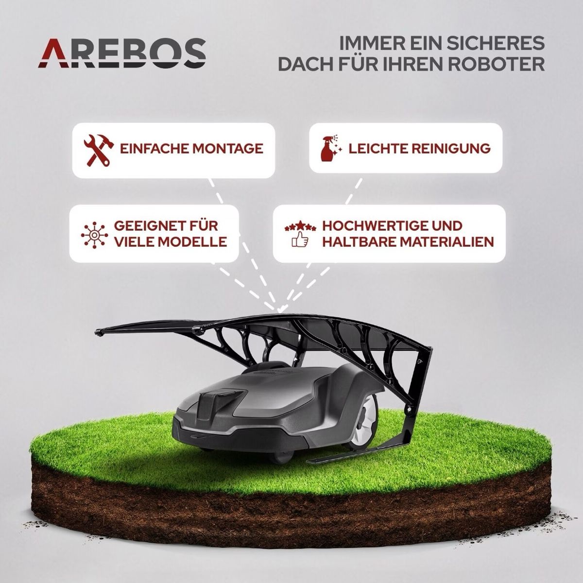 Tagliaerba: Mährobotergarage NEU – Nuovo e nell'imballaggio originale da Rosshäusern venduto da maexuu 2