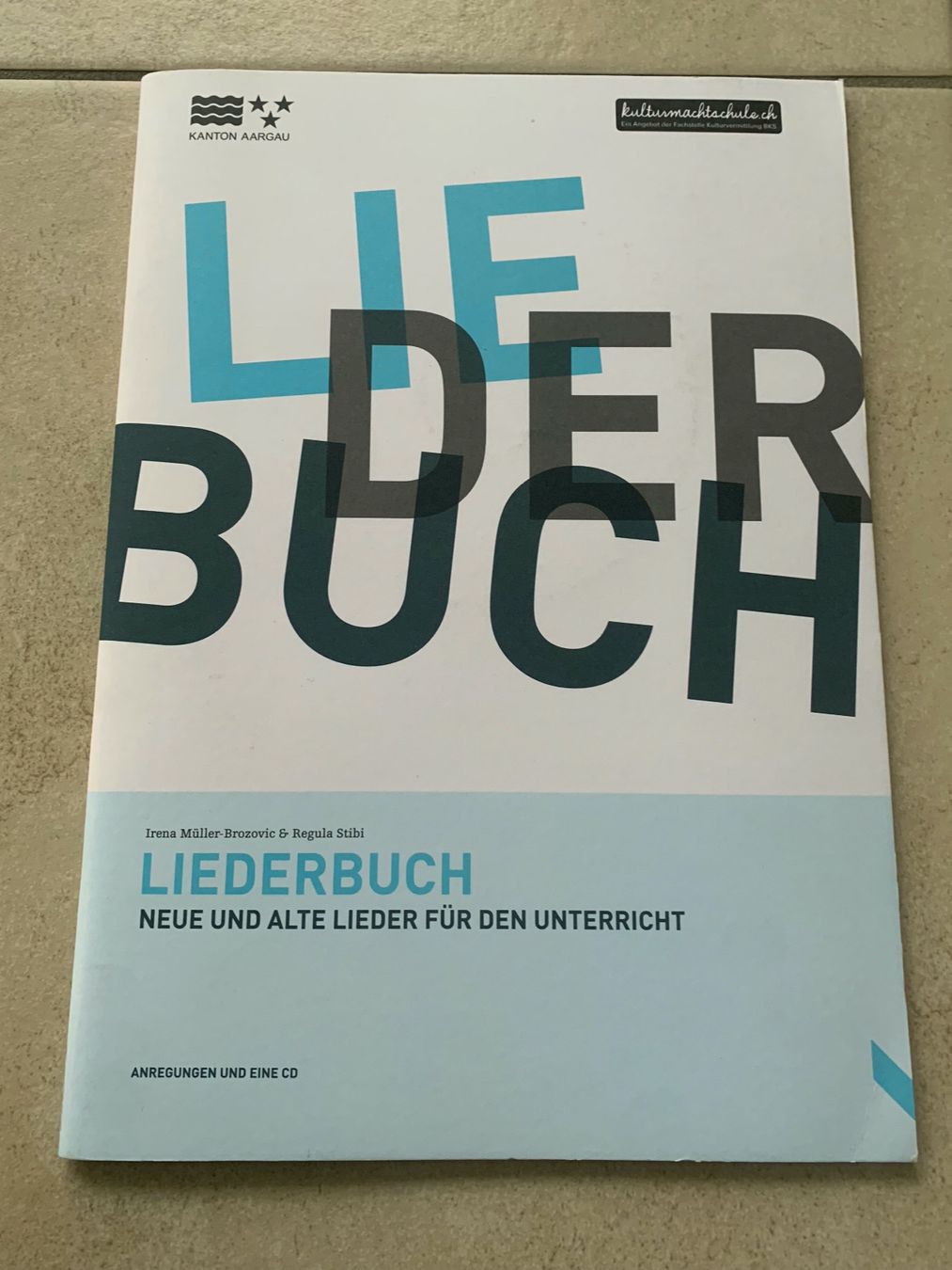 Libri: LIEDERBUCH KANTON AARGAU – Usato da Brugg AG venduto da olamim