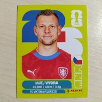 Matej VYDRA, CZE 15, Panini WM 2026
