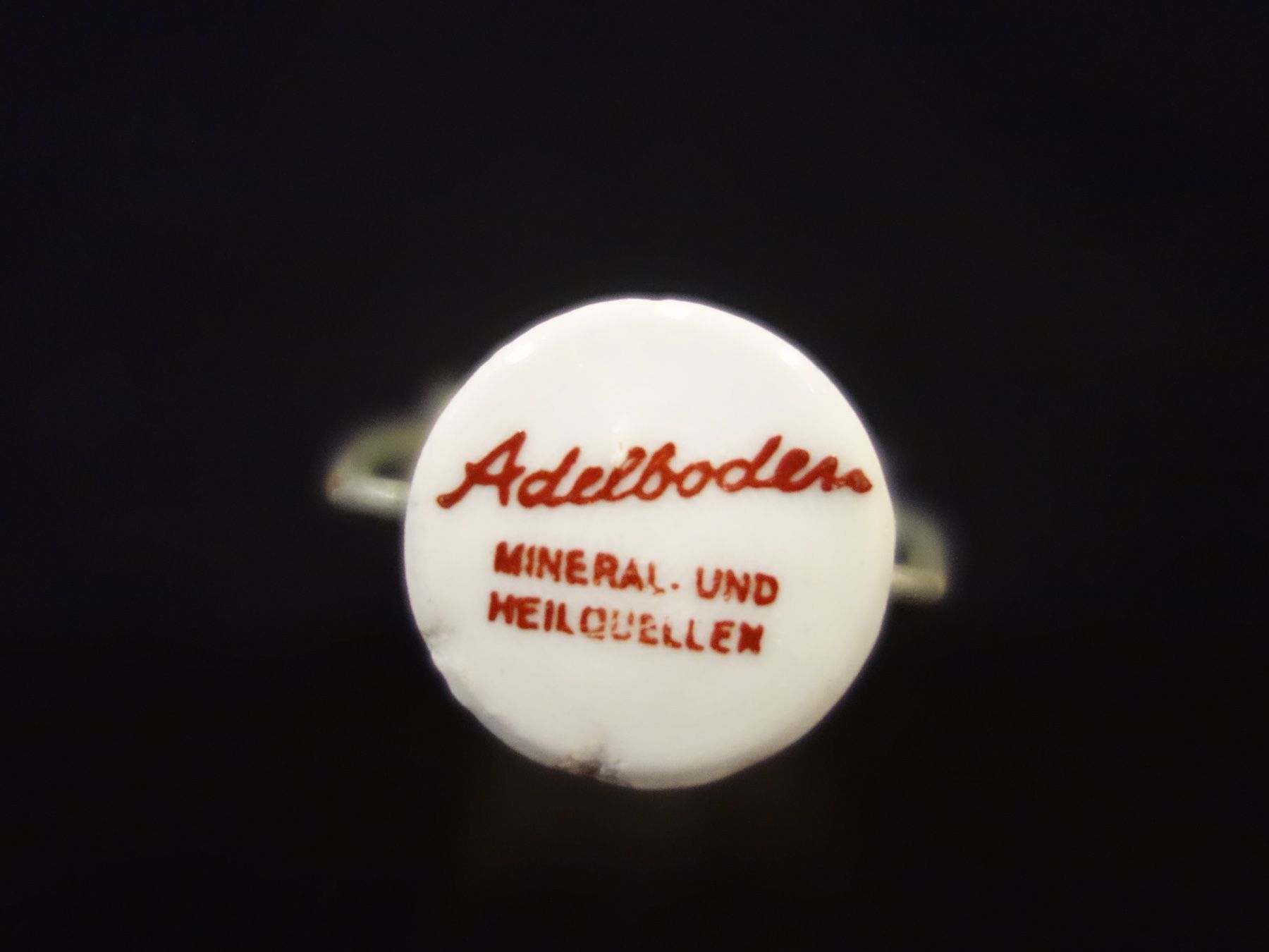 Bicchieri, Caraffe & Bottiglie: alte Flasche ADELBODNER ADEL - COLA 1965 – Usato da Kerzers venduto da Flaschenposten 8