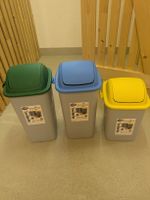 2-24L and 1-18 L rubbish baskets