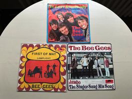 BEE GEES ROBIN GIBB BARRY MAURICE rare Singles Österreich