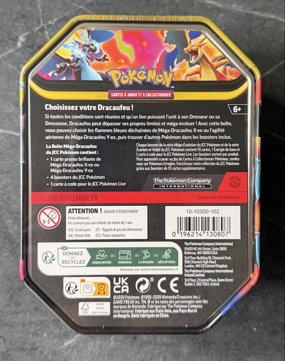 Pokémon Sammelbilder & Trading cards: Pokébox FR Méga-Dracaufeu X-Y – Neu und originalverpackt aus Genève von den_2mrh 5