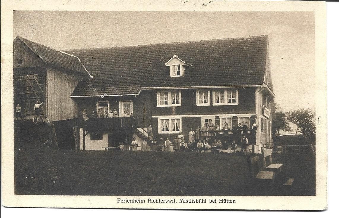 Cartoline postali: AK  Ferienheim Richterswil – Usato da Appenzell venduto da mai25