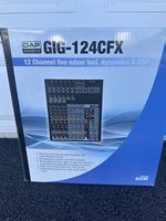 DAP Audio GIG-124CFX 12-Kanal Live-Mixer