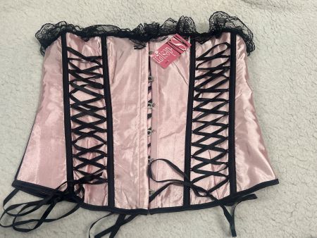 Pink Corsage mit Schnürung,, Grösse XL NEU