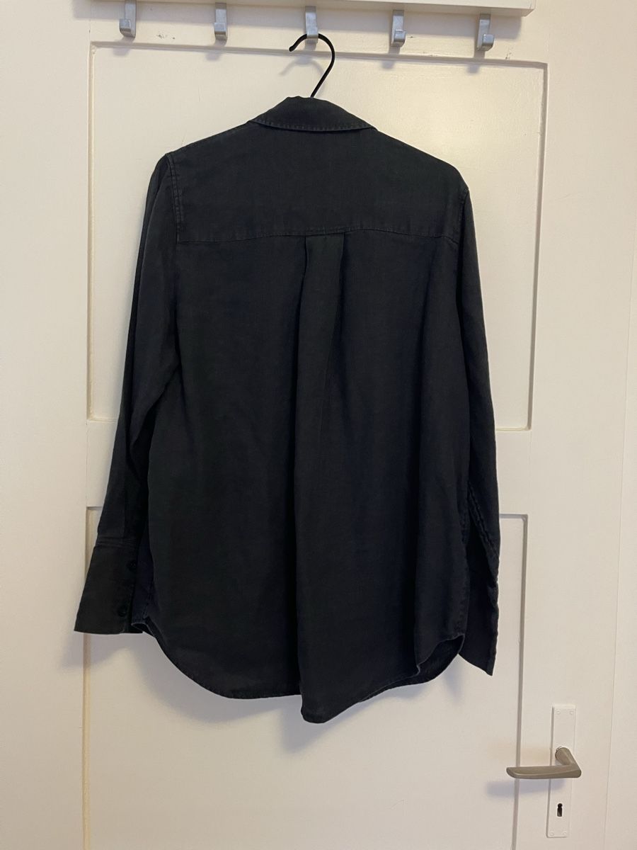 Cos Camicette: COS 100% Leinen Hemd schwarz EU36 – Nuovo (secondo la descrizione) da Zürich venduto da flo_8x2x 3