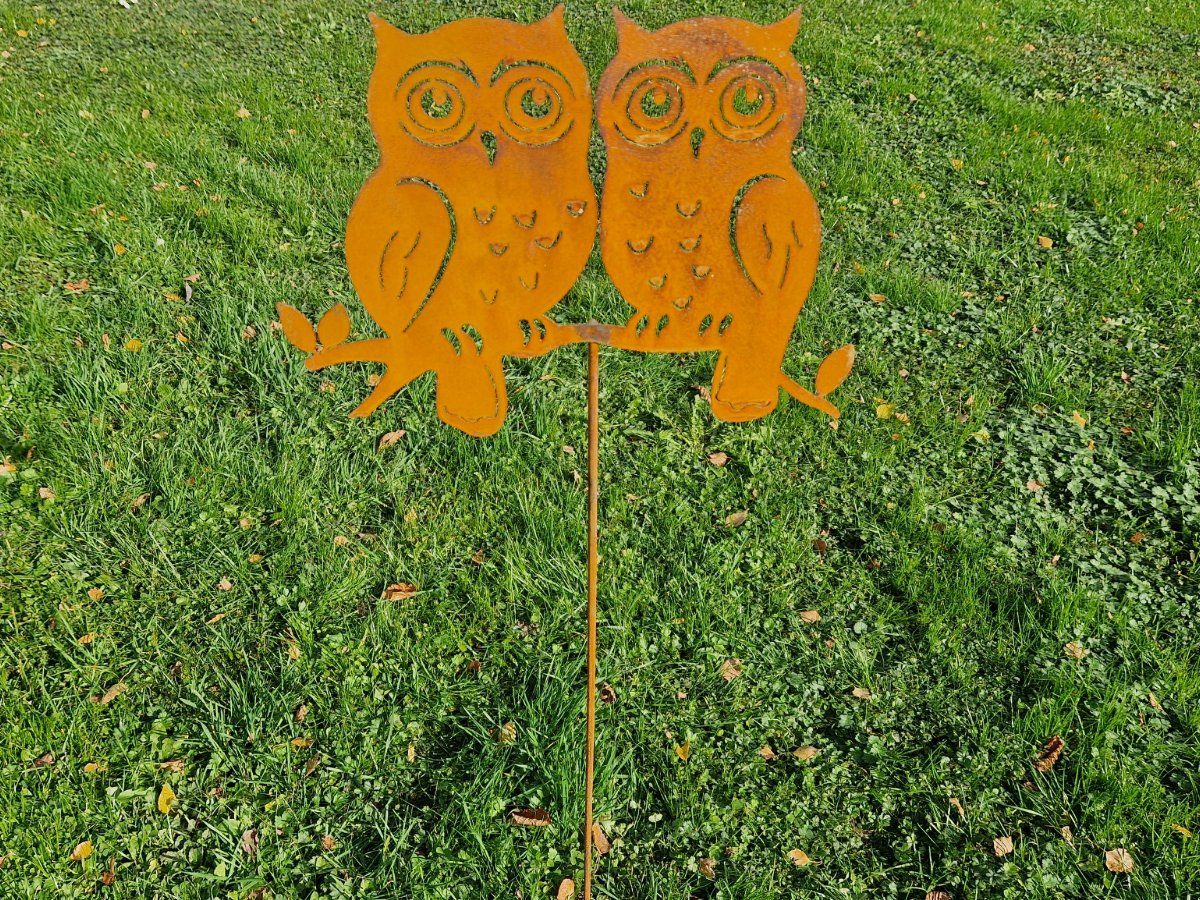 Tutte le decorazioni: Zwei Eulen Roststecker 120cm – Nuovo e nell'imballaggio originale da Matzendorf venduto da Gartendeko-Shop 1