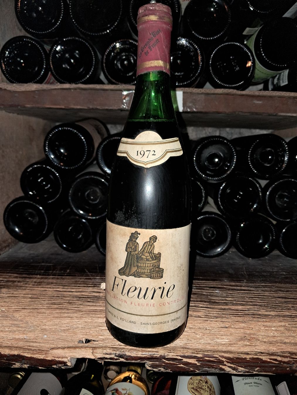 Vino: Fleurie 1972 – Nuovo e nell'imballaggio originale da Le locle venduto da juliensaran