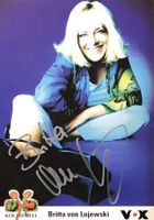 Britta von Lojewski Autogramm signiert Foto 10x15cm