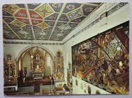 Villa, Inneres der Talkirche in Pleiv