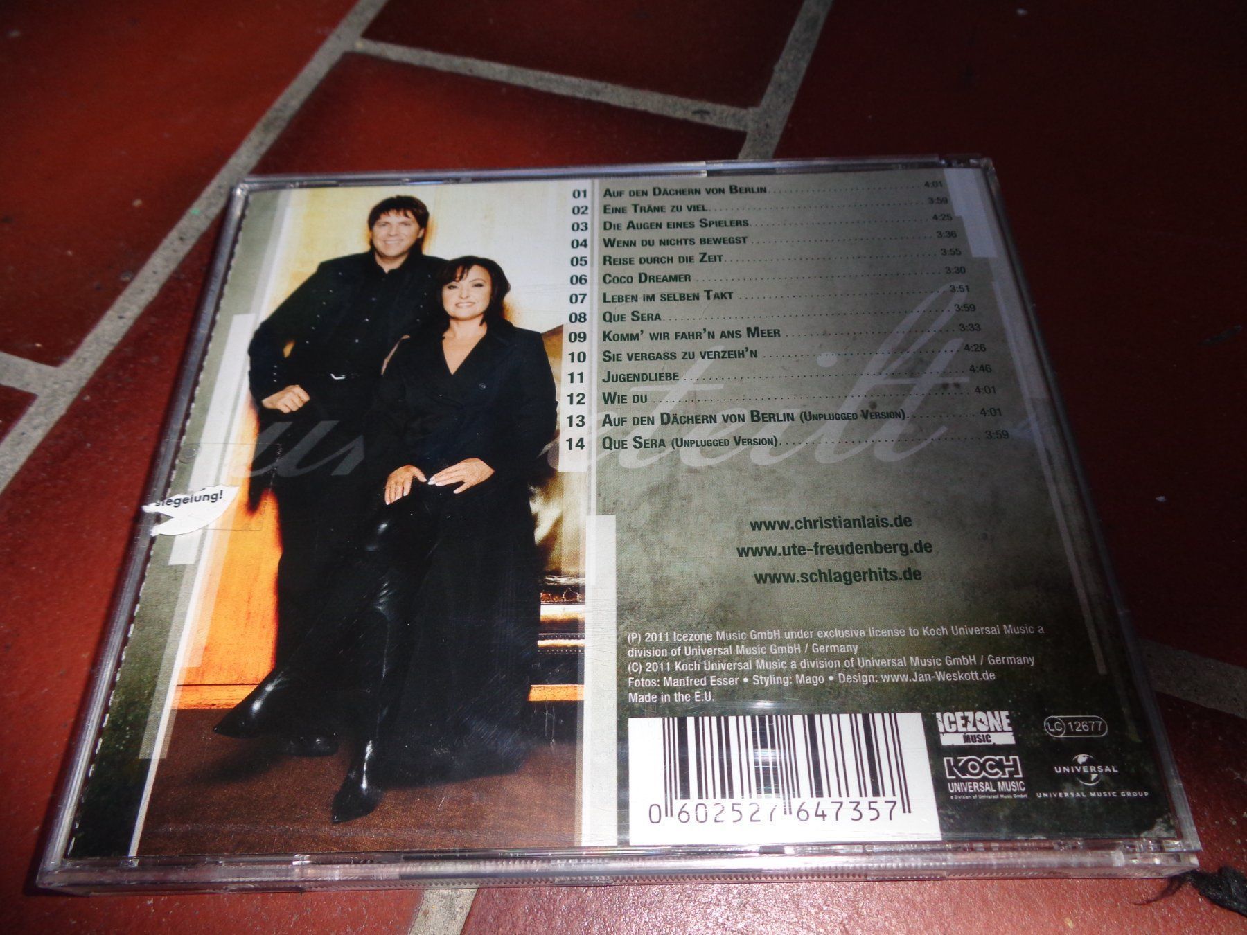 CD: Ute Freudenberg & Christian Lais - ungeteilt CD – Usato da Olten venduto da Disc-Ausverkauf 1