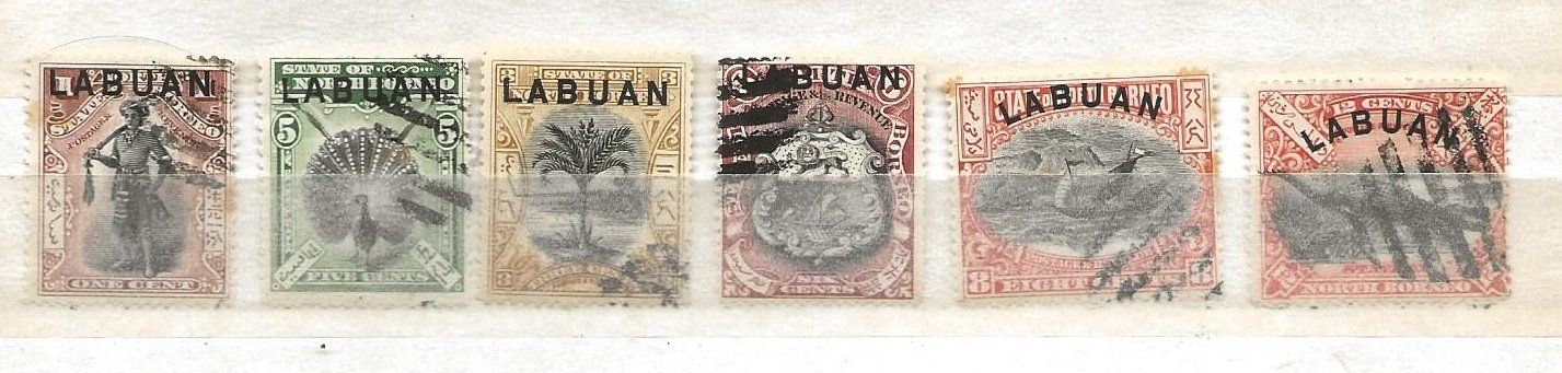 Tutti i francobolli: Labuan (Bornéo) 1897 – Usato da Sion venduto da PierreP01