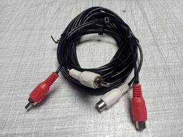 Chinch Kabel, Audio Kabel, Stereo Kabel, Neuwertig!