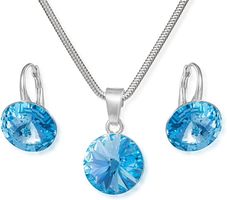 Schmuckset Silber 925 Primero Crystals