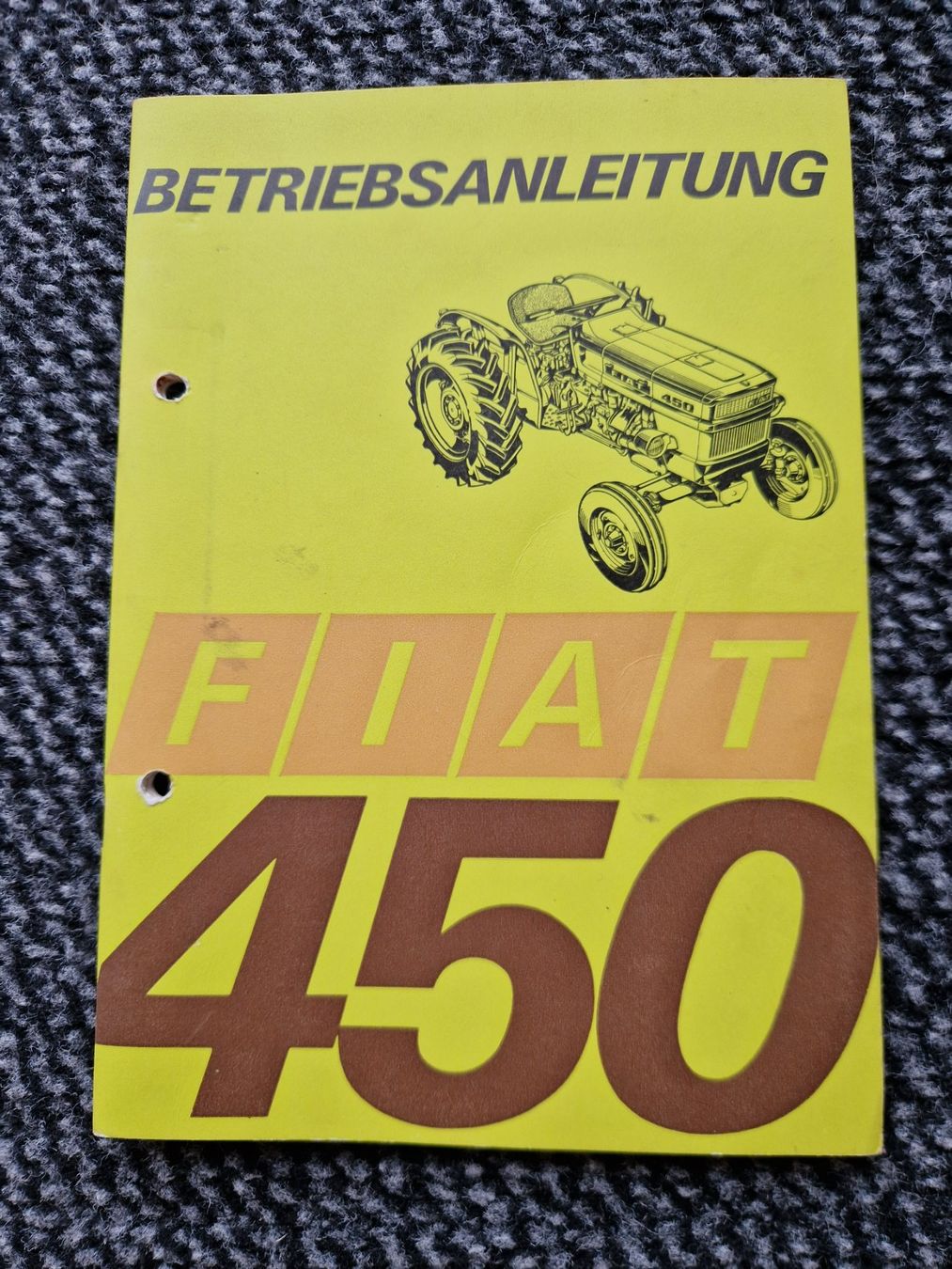 Fiat Trattori: Original Anleitung Fiat Traktor 450 – Usato da Dürnten venduto da Bachtel84