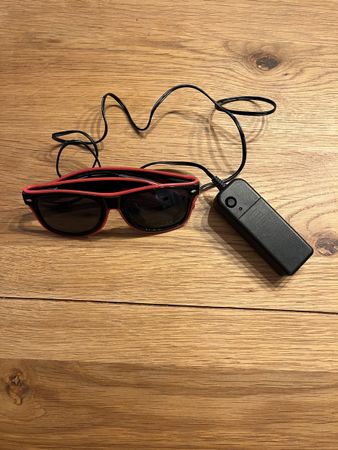 Neon Leuchtbrille/Partybrille