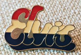 D083 - Pin Elvis Musik Rock Sänger King