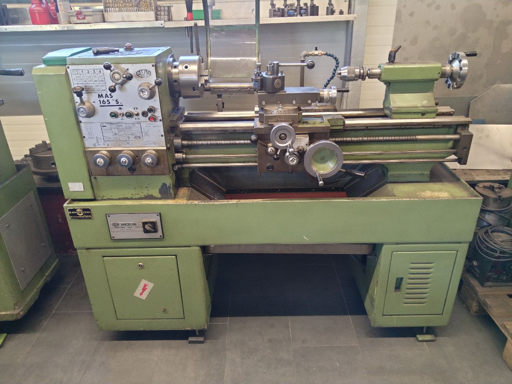 Tutte le macchine: Drehbank AVM 165 – Usato da Steinen venduto da Blackcadillac