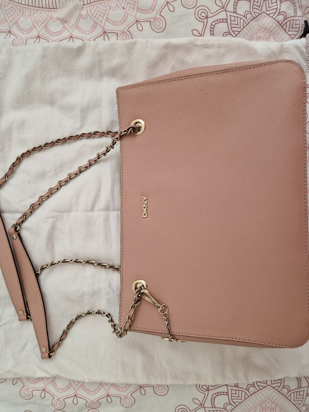 DKNY Borse da donna: DKNY Handtasche altrosa – Usato da Zürich venduto da Mani56