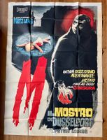 Filmplakat „Il Mostro di Düsseldorf“ („M“) von Fritz Lang