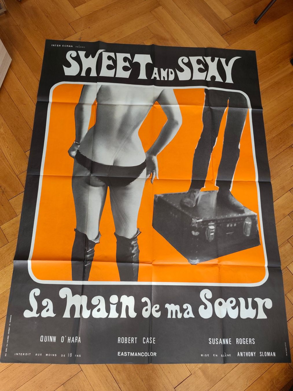 Foto & Immagini: Affiche vintage érotique 70's – Usato da Montreux venduto da LeVintage33 1