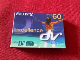 Sony Excellence Mini DV Kassette 60 min neu versiegelt