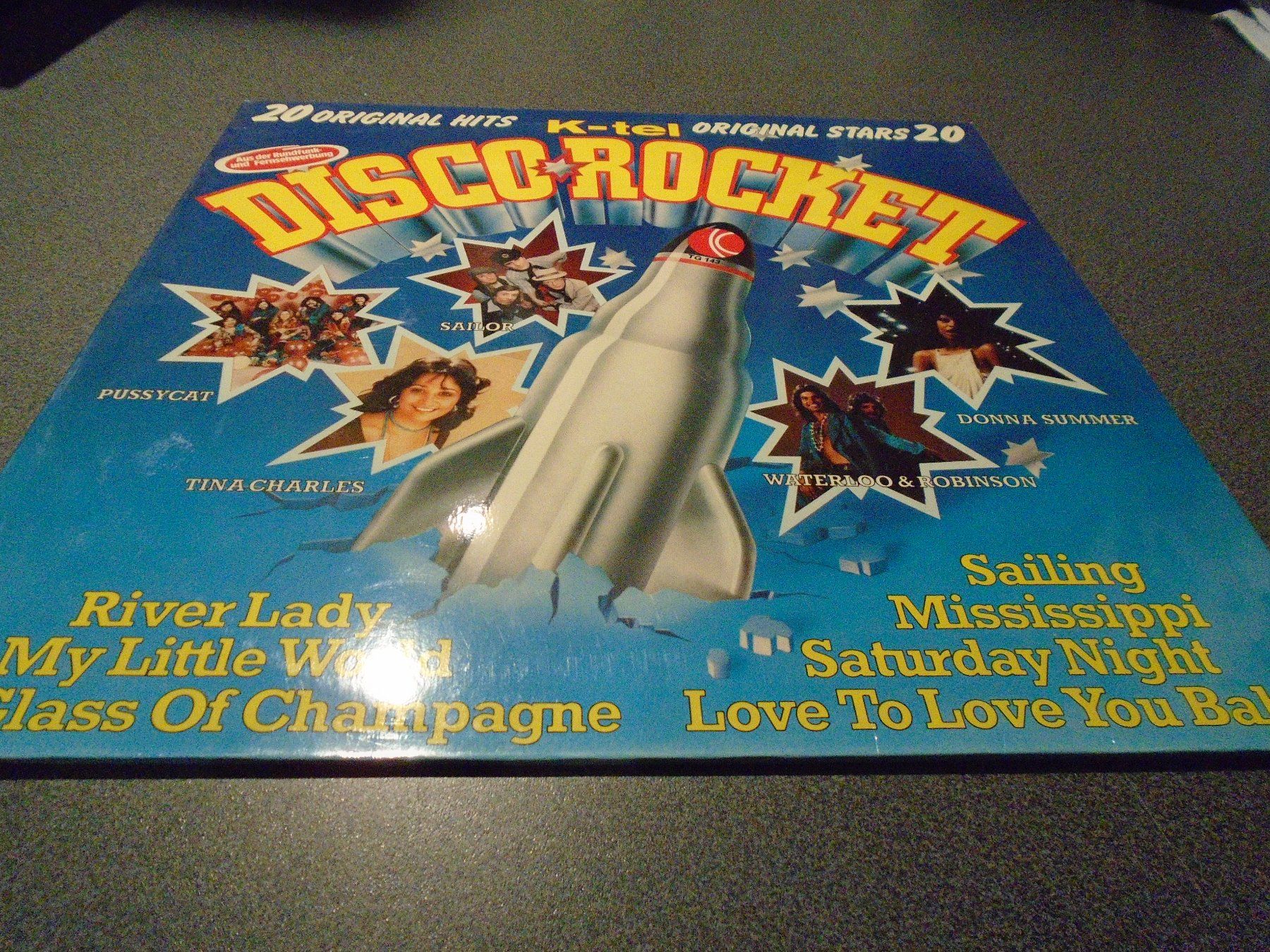 Dischi in vinile: Schallplatte Disco Rocket K-tel, 20 Original Hits – Usato da Zürich venduto da abraxas1291