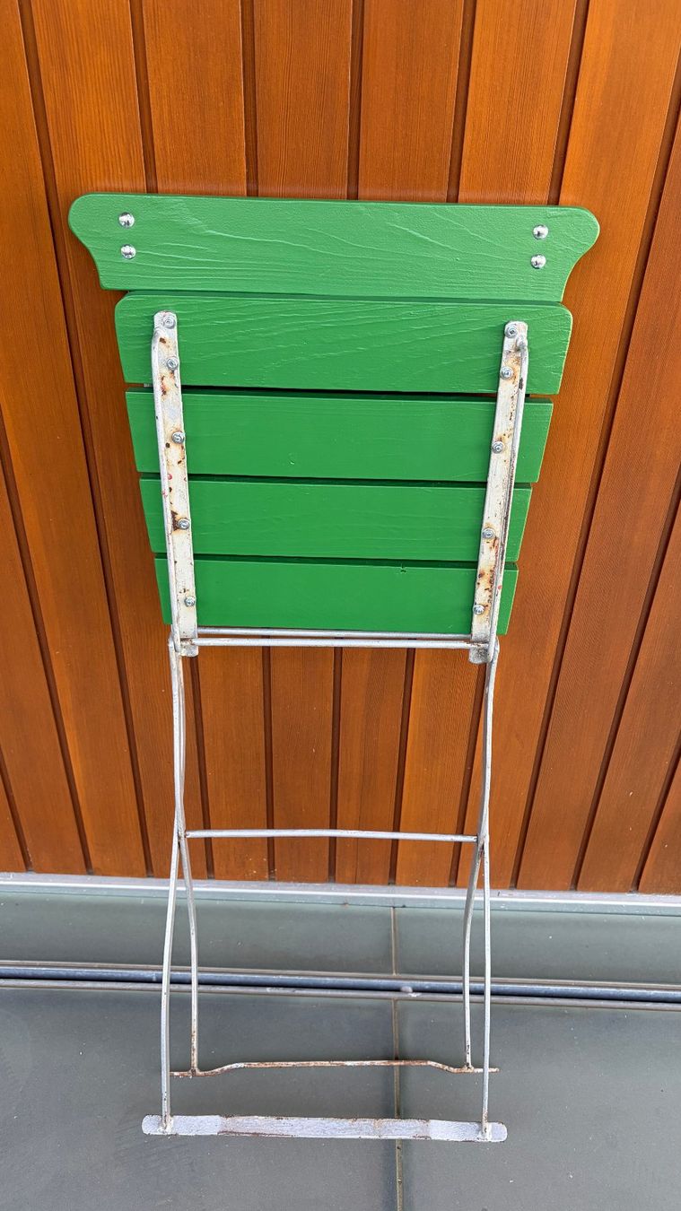 Sedie: 4er Set Gartenstühle/Klappstühle – Usato da Biel/Bienne venduto da Meshe12 3