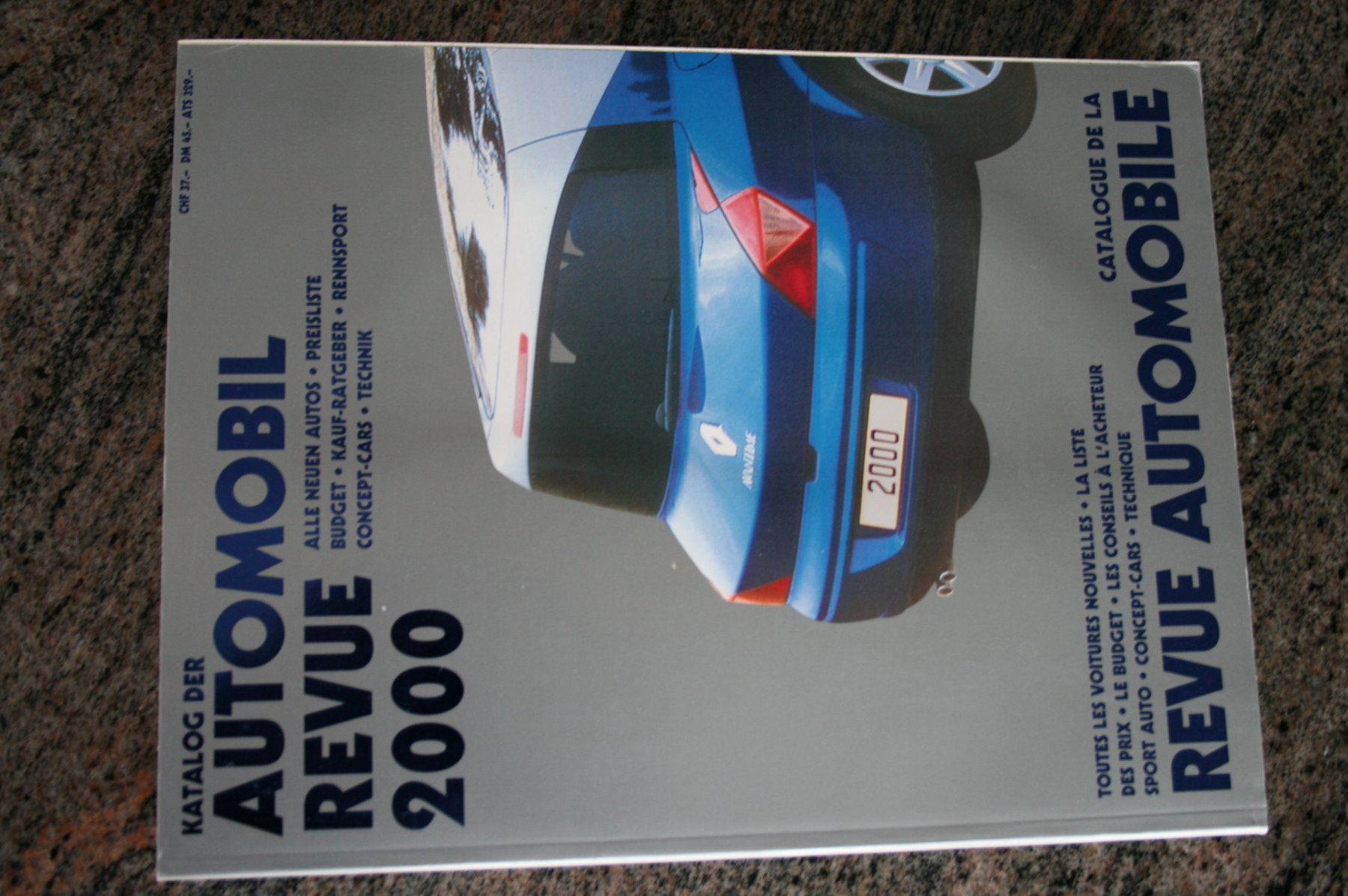 Zeitschriften & Magazine: AUTOMOBIL REVUE KATALOG 2000 – Gebraucht aus Wilen b. Wil von Rasti2