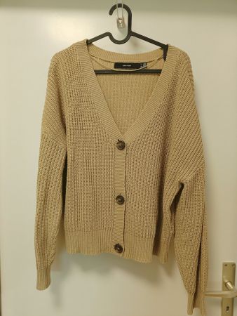 Vero Moda Cardigan Gr. L – Beige, zeitlos & vielseitig
