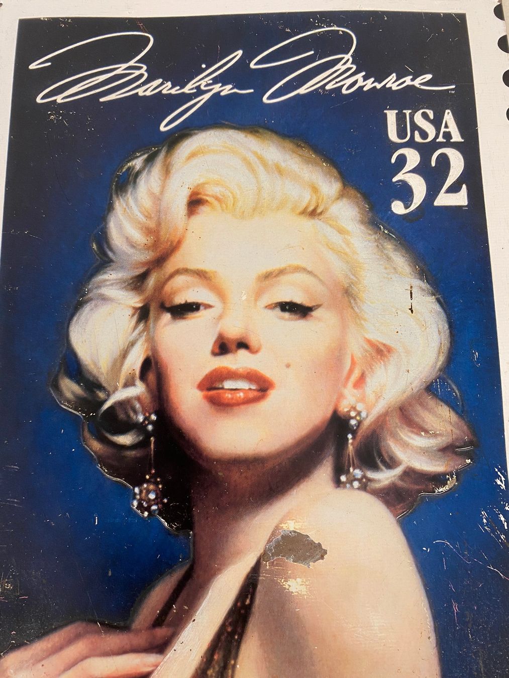Insegne: Marylin Monroe Nostalgie Blechschild USA 32 – Usato da Niederhelfenschwil venduto da Chleeblatt1938 1