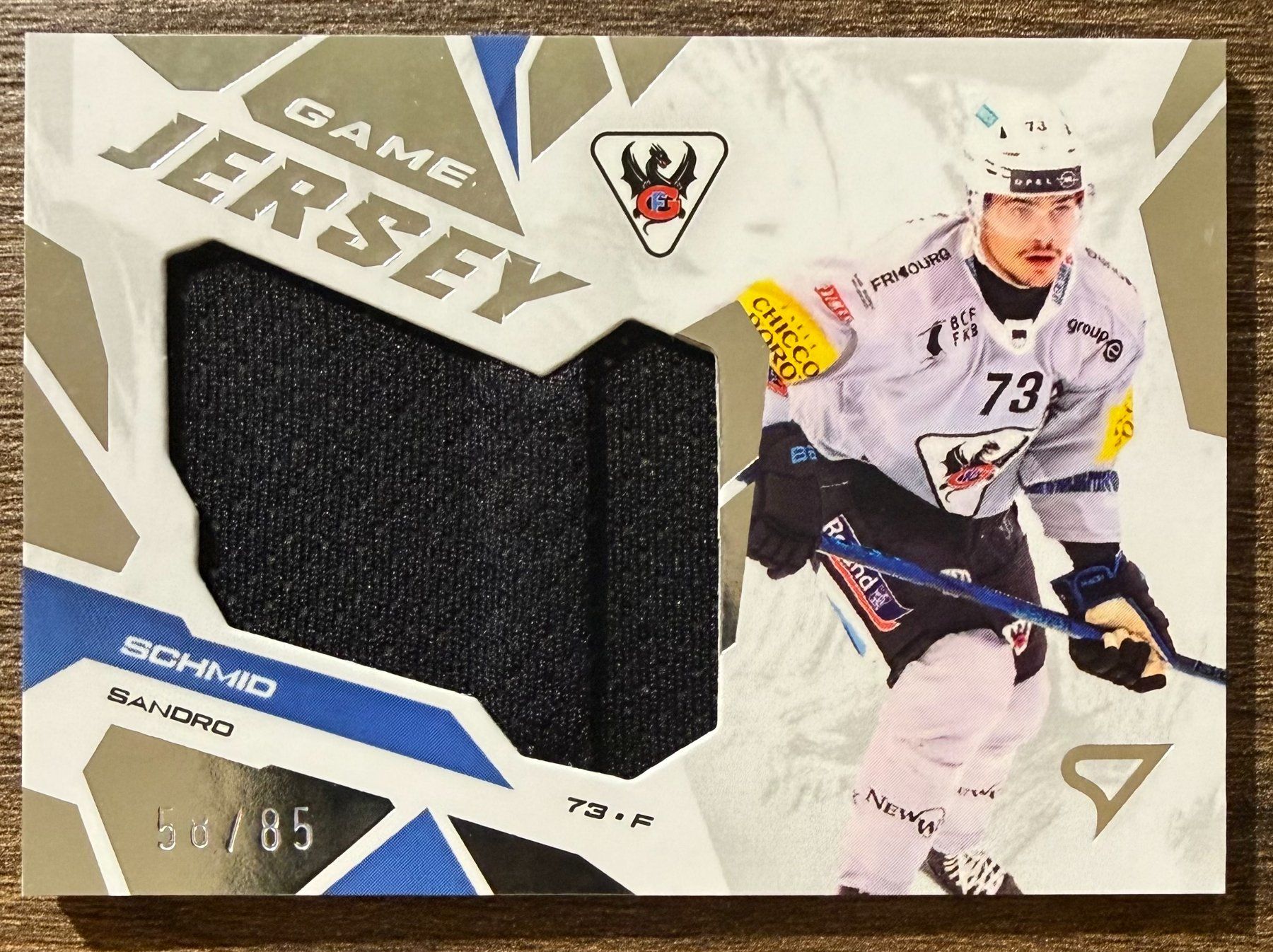 Sportzoo Sammelbilder & Trading cards: Game Jersey - Sandro Schmid - 58/85 – Gebraucht aus Herisau von Herisauar
