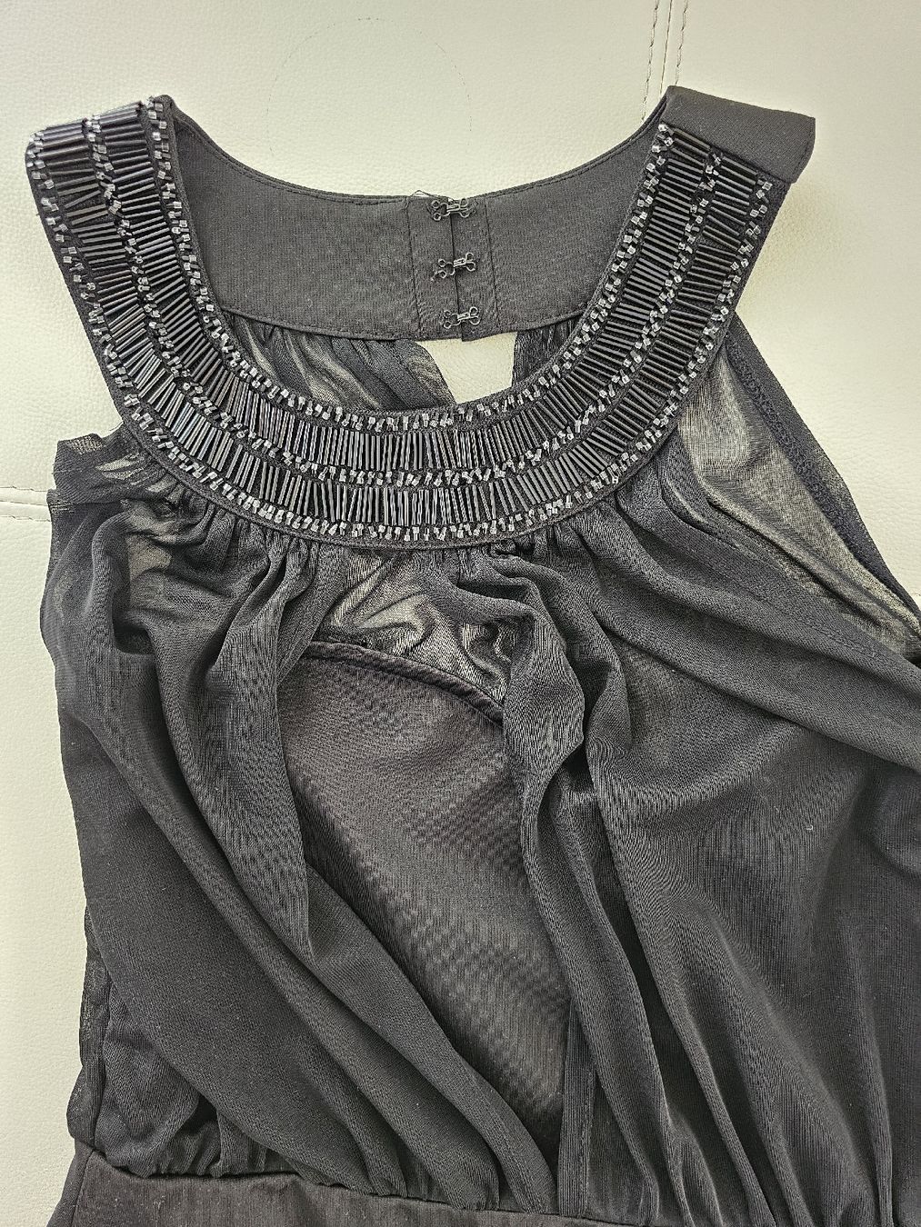 Zebra Kleider: Elegantes Cocktailkleid schwarz Perlen Gr. M – Gebraucht aus Steinmaur von Kiki_m240 7