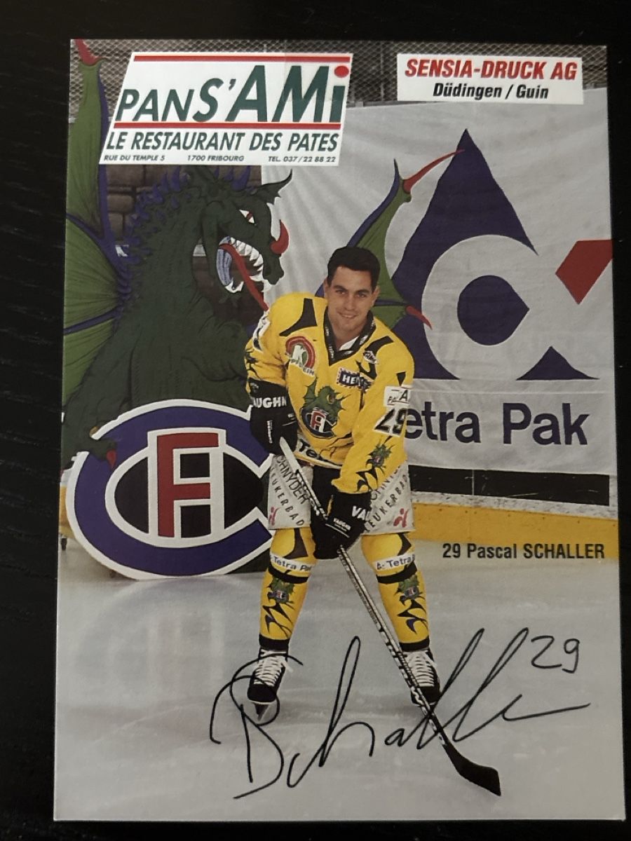 Autogramme: Autogrammkarte Pascal Schaller Nr 29 Hockey – Gebraucht aus Uetendorf von hoisle