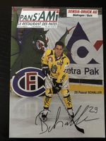 Autogrammkarte Pascal Schaller Nr 29 Hockey