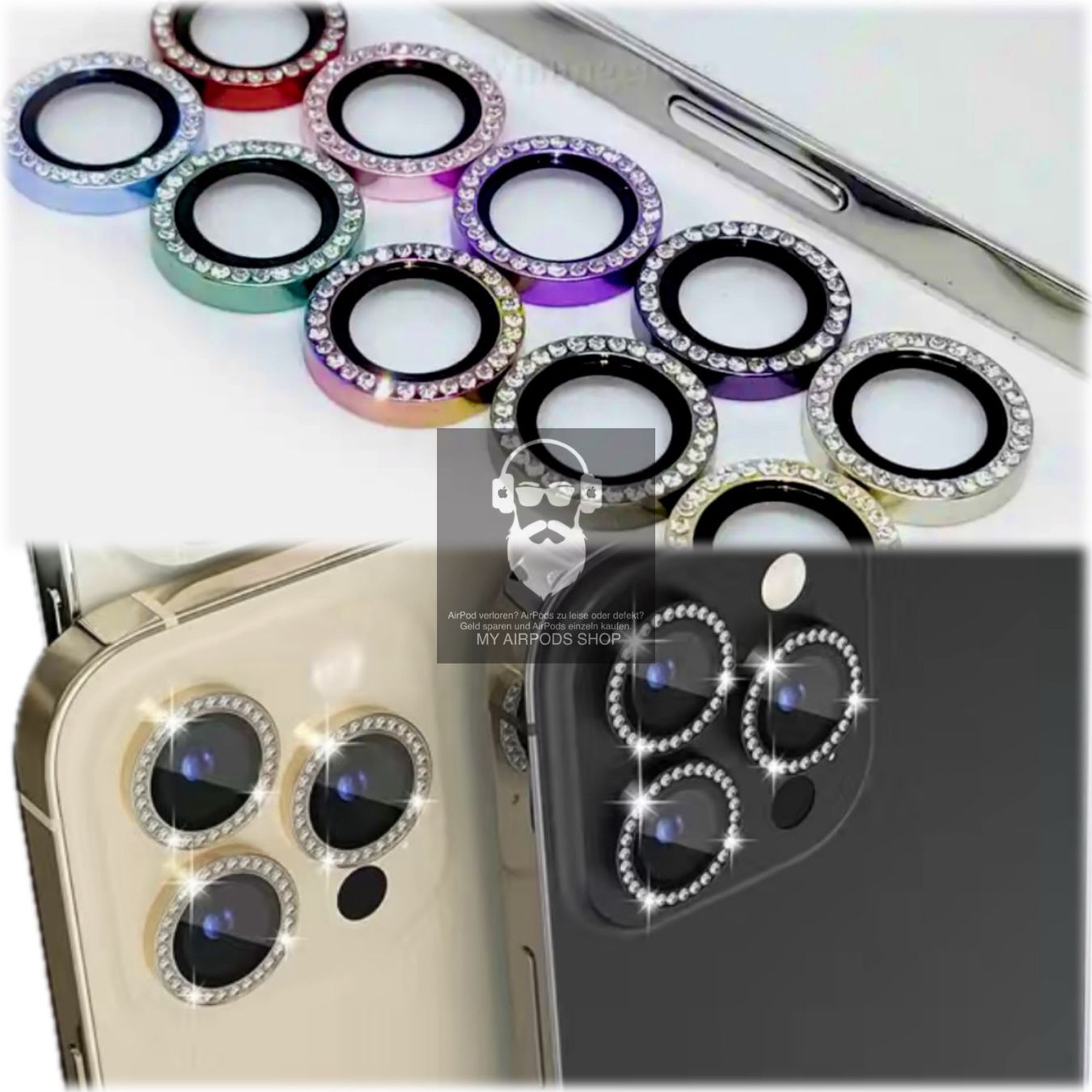 Panzerglass Covers & Schutzfolien: iPhone 14 Pro / 14 Pro Max Kamera Panzerglas Diamant Violett – Neu (gemäss Beschreibung) aus Basel von MY.AIRPODS.SHOP 7